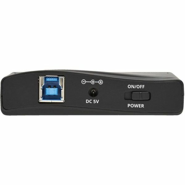 Eaton Tripp Lite Series 4-Port USB-A Mini Hub - USB 3.x (5Gbps), International Plug Adapters - Image 2