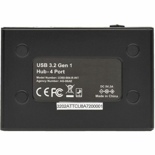 Eaton Tripp Lite Series 4-Port USB-A Mini Hub - USB 3.x (5Gbps), International Plug Adapters - Image 10