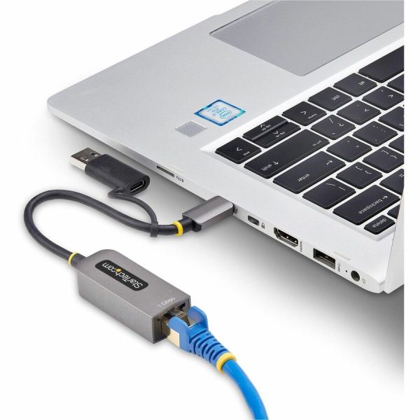 StarTech.com USB-C to to Ethernet Adapter with USB-A Dongle, 10/100/1000Mbps, USB 3.0 to Gigabit Network Adapter, Windows/macOS/Linux - Image 8