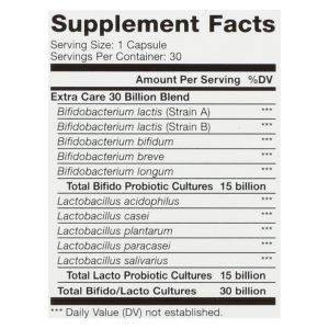 Renew Life - Ult Flra Rts Ext Str 30b - EA of 1-30 CAP