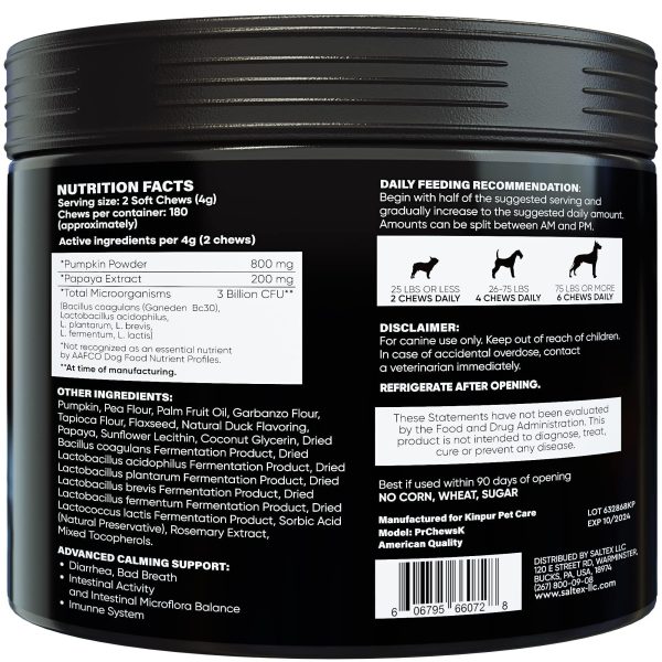 Green & Beautiful Lawn: Reduce yellow patches with green lawn chews for healthy dogs! Easy lower nitrogen in dog urine and deal with unwanted yellow burn spots. Try an amazing grass saver for a clean and vibrant yard! Gut Health for Dogs: Burn spots - Image 7