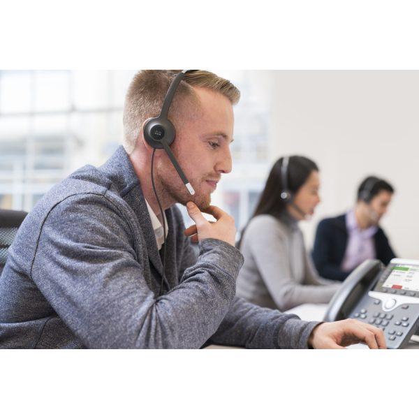Cisco Headset 532 (Wired Dual with Quick Disconnect coiled RJ Headset Cable) - Image 2
