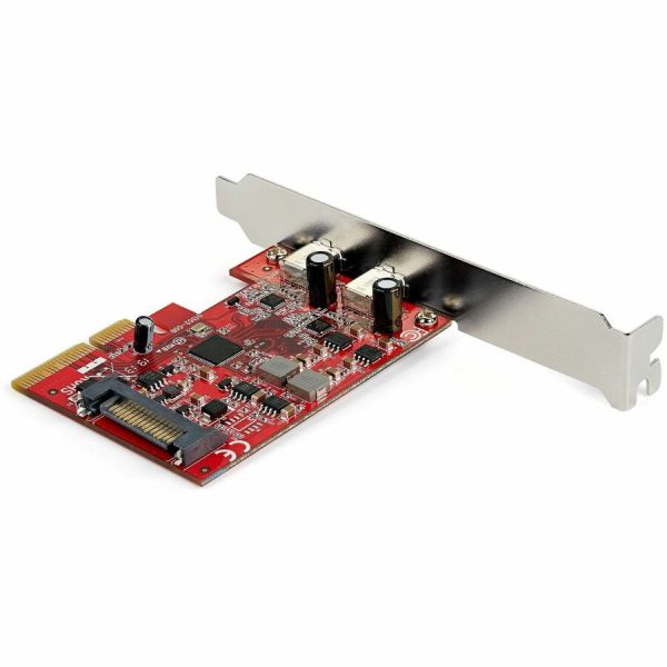 StarTech.com 2-port 10Gbps USB C PCIe Card Adapter - USB 3.2 Gen 2 Type-C PCI Express Expansion Add-On Card - Windows, macOS, Linux - Image 2