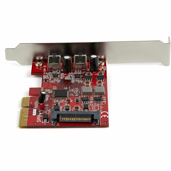 StarTech.com 2-port 10Gbps USB C PCIe Card Adapter - USB 3.2 Gen 2 Type-C PCI Express Expansion Add-On Card - Windows, macOS, Linux - Image 3