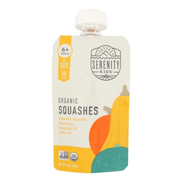 Serenity Kids Llc - Pouch Squashes - Case of 6 - 3.5 OZ - Image 2