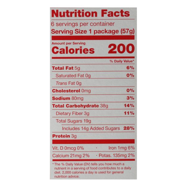 Nature's Bakery Stone Ground Whole Wheat Fig Bar - Strawberry - Case of 6 - 2 oz. - Image 3
