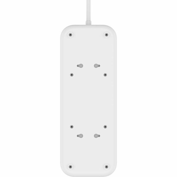 Belkin 12-Outlet Surge Protector Power Strip w/ 12 AC Outlets, 1 USB-C Port, & 2 USB-A Ports, 6ft Cable, Overload and Overvoltage Protection, and On/Off Power Switch - 4,000 Joules of Protection - Image 3