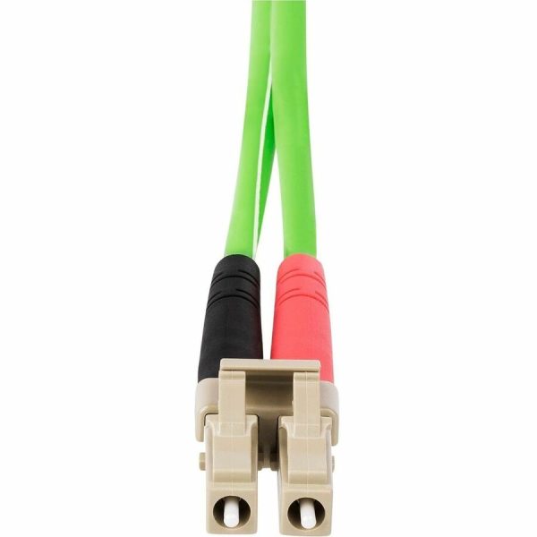StarTech.com 1m (3.3ft) LC to LC (UPC) OM5 Multimode Fiber Optic Cable, 50/125µm Duplex Zipcord, 40G/100G, LSZH Fiber Jumper Cord - Image 4