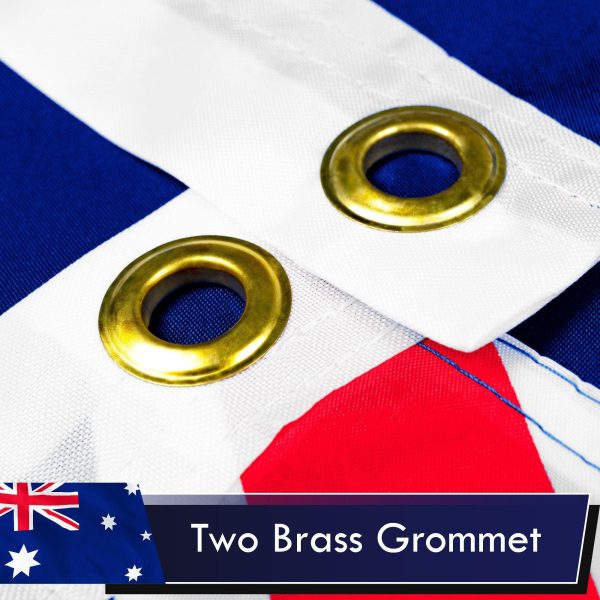 Australia Australian Flag 3x5 Ft 2-Pack Printed Polyester By G128 - Image 2