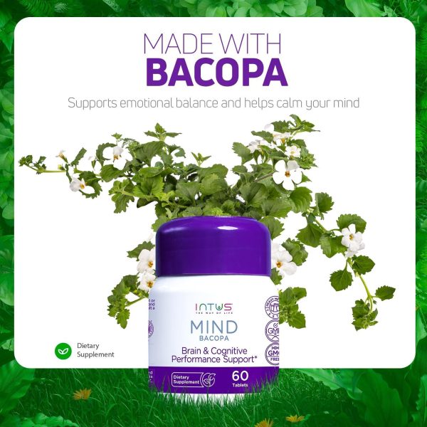 Intus Mind Bacopa Supplement – Ayurvedic Herbal Capsules with Brahmi Extract – Traditional Wellness Formula – Rich in Natural Antioxidants for Daily Health & Balance – 60 Capsules - Image 7
