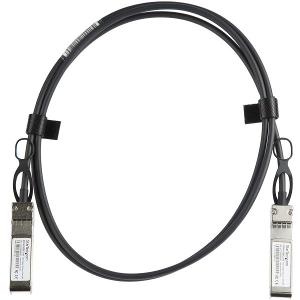 StarTech.com 1.5m 10G SFP+ to SFP+ Direct Attach Cable for Cisco SFP-H10GB-CU1-5M 10GbE SFP+ Copper DAC 10Gbps Passive Twinax - Image 2