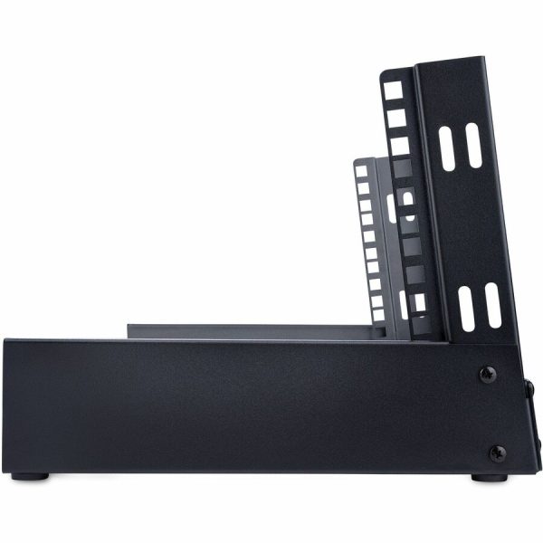 StarTech.com 2-Post 4U Desktop Server Rack, Open Frame 19in Network Rack, Small Home/Office Rack for AV / Studio / Data / IT Equipment - Image 5
