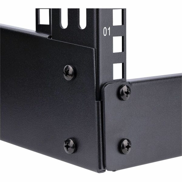 StarTech.com 2-Post 4U Desktop Server Rack, Open Frame 19in Network Rack, Small Home/Office Rack for AV / Studio / Data / IT Equipment - Image 7