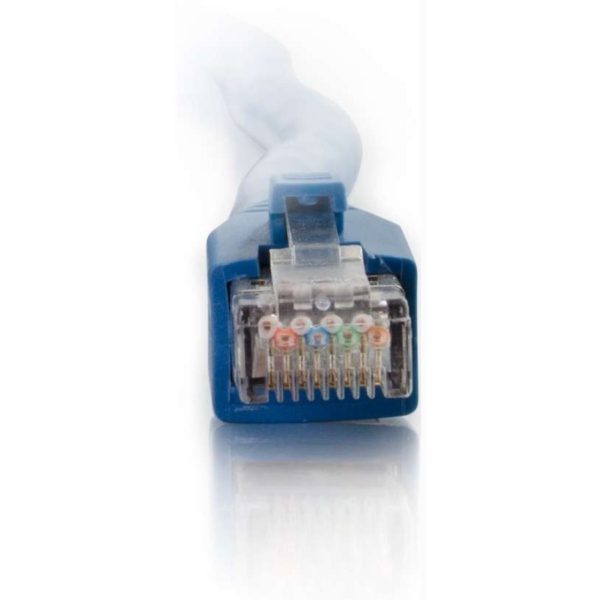 C2G 75ft Cat6 Ethernet Cable - Snagless Solid Shielded - Blue - Image 5