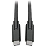 Eaton Tripp Lite Series USB-C Cable (M/M) - USB 3.2, Gen 1 (5 Gbps), Thunderbolt 3 Compatible, 10 ft. (3.05 m)