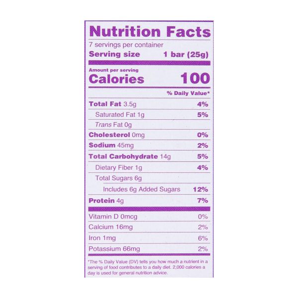 GoMacro - Kids Macrobar Chocolate-Chip Cookie Dough - CS of 7-6.3 OZ - Image 3