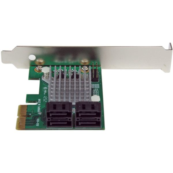 StarTech.com 4 Port PCI Express 2.0 SATA III 6Gbps RAID Controller Card with HyperDuo SSD Tiering - Image 4