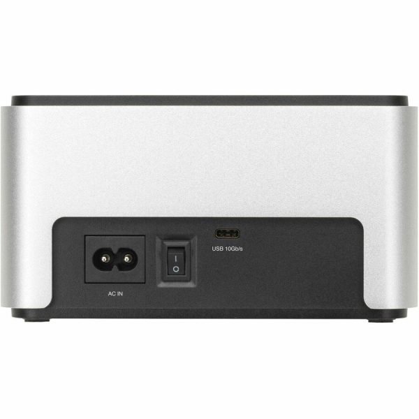 OWC Drive Dock SATA/600, PCI Express NVMe - USB 3.2 (Gen 2) Type C Host Interface Desktop - Silver, Black - Image 3