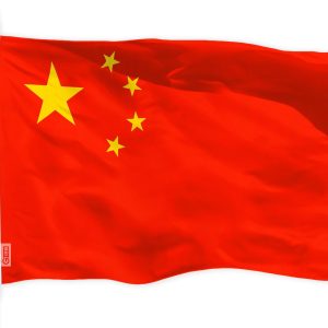 China (Chinese) Flag 150D Printed Polyester 3x5 Ft