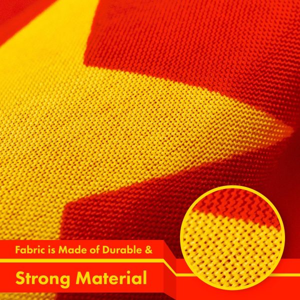 China (Chinese) Flag 150D Printed Polyester 3x5 Ft - Image 4