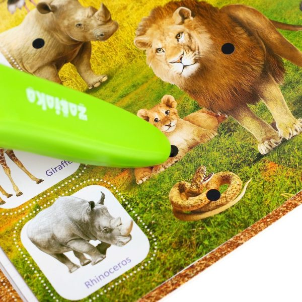 Electronic Reading Pen to Learn Russian Alphabet   Picture Dictionary English Russian   Learning English Flash Cards   Russian English Teaching Games - Image 3