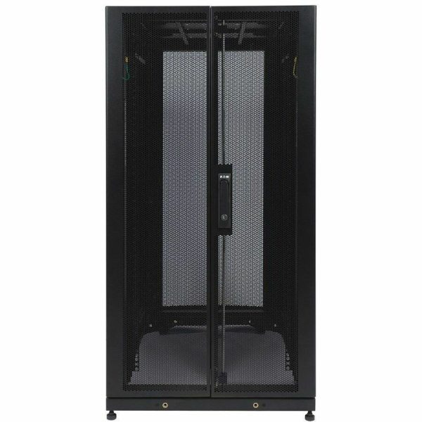 Eaton Tripp Lite Series 25U SmartRack Standard-Depth Half-Height Server Rack Enclosure, Doors and Side Panels - Image 2