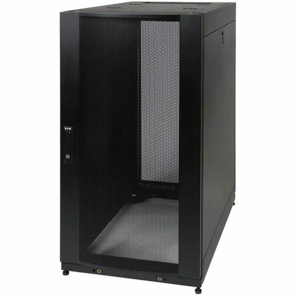 Eaton Tripp Lite Series 25U SmartRack Standard-Depth Half-Height Server Rack Enclosure, Doors and Side Panels - Image 3