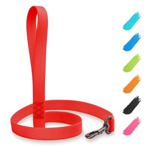 Waterproof Dog Leash 4 Ft   6 Ft   Anti Slip Dog Leash for Large Dogs Small and Medium Dogs   Heavy Duty Dog Leash with Water and Dirt Resistant   Long Or Short Dog Leashes for Boy & Girl Dogs