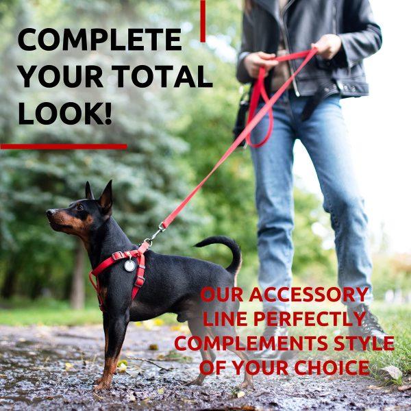 Waterproof Dog Leash 4 Ft   6 Ft   Anti Slip Dog Leash for Large Dogs Small and Medium Dogs   Heavy Duty Dog Leash with Water and Dirt Resistant   Long Or Short Dog Leashes for Boy & Girl Dogs - Image 6