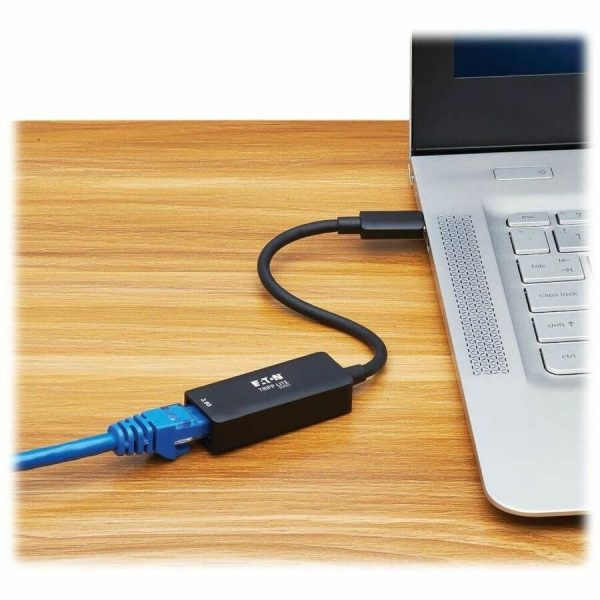 Eaton Tripp Lite Series USB-C to RJ45 Gigabit Ethernet Network Adapter (M/F) - USB 3.2 Gen 1, 2.5 Gbps Ethernet - Image 2