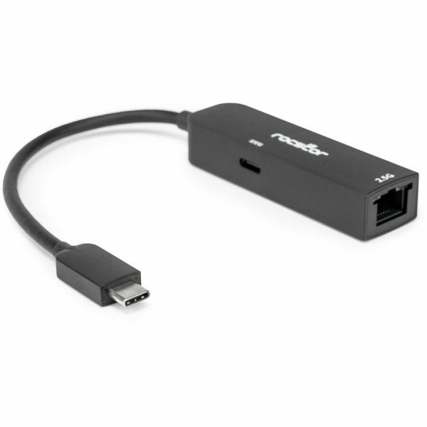 Rocstor Premium USB-C to 2.5 Gb Ethernet with USB-C 100W Power Delivery PD 3.0 Adapter - Image 5