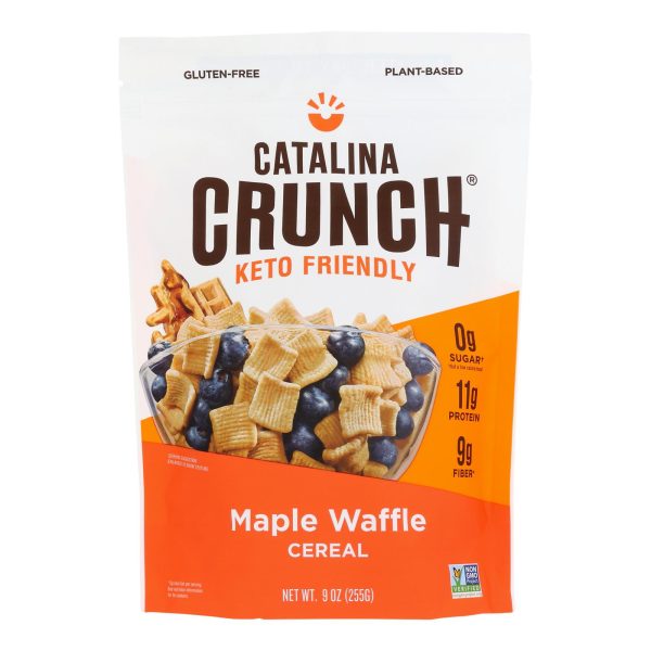 Catalina Snacks Inc - Crunch Crl Maple Waffle - Case of 6 - 9 OZ - Image 3