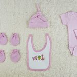8 Pc  Baby Clothes Set Ls_0607nb