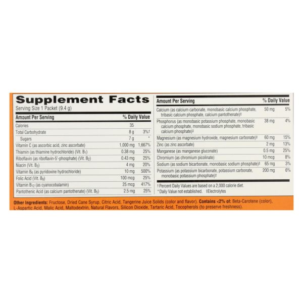 Emergen-C - Emergen-C Tangerine - Case of 3-30 Count - Image 3