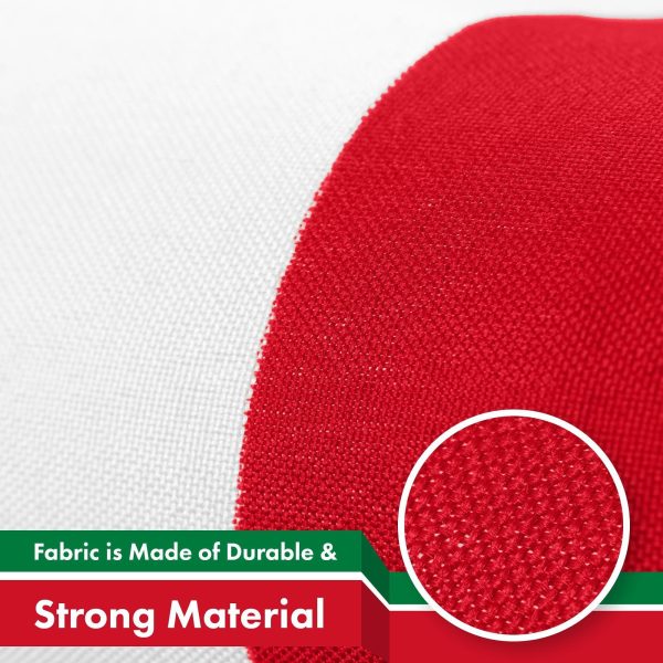 G128 Kuwait Kuwaiti Flag | 3x5 Ft | LiteWeave Pro Series Printed 150D Polyester | Country Flag, Indoor/Outdoor, Vibrant Colors, Brass Grommets, Thicker and More Durable Than 100D 75D Polyester - Image 4