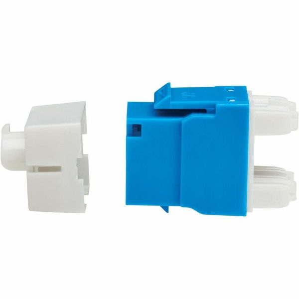 Eaton Tripp Lite Series Cat6a Keystone Jacks, 10 Pack - 4PPoE Compliant, 110/Krone, 568A/B, RJ45 Ethernet, Blue, TAA - Image 5