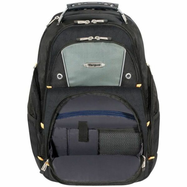 Targus Drifter II TSB239US Carrying Case Rugged (Backpack) for 17" Notebook - Black/Gray - TAA Compliant - Image 6