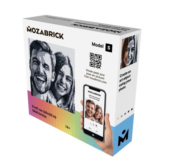 MOZABRICK Photo Construction Set Model S - Transform Any Picture into a Mosaic Wall Art Using Our Constructor and Free App! - Image 14