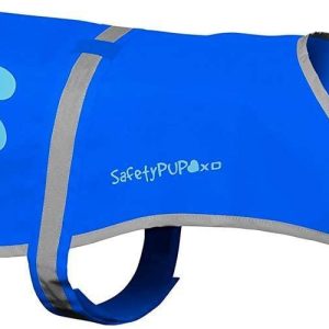 Dog Reflective Vest – Multiple Color Options with Hi Vis Fluorescent Visibility Helping to Safeguard Your Pet On Off Leash in Urban & Rural Areas.