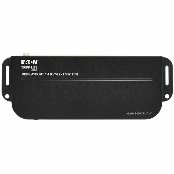 Eaton Tripp Lite Series 2-Port DisplayPort/USB KVM Switch - 4K 60 Hz, HDR, HDCP 2.2, IR, DP 1.4, USB Sharing, USB 3.0 Cables - Image 5