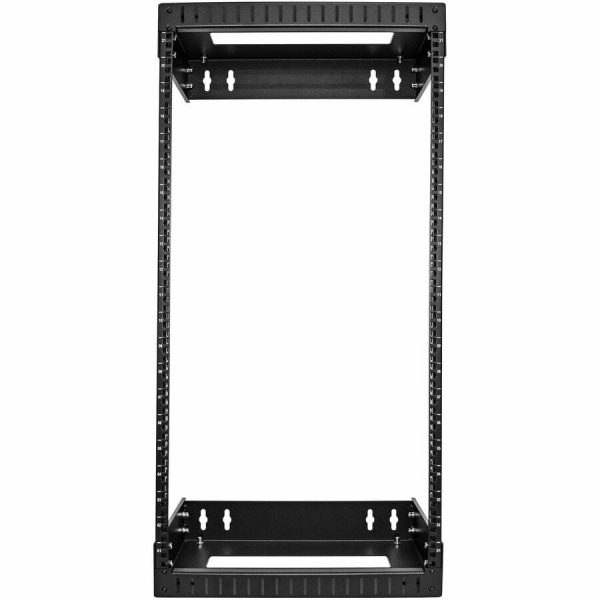 StarTech.com 2-Post 21U Heavy-Duty Wall Mount Network Rack, 19" Open Frame Server Rack with Adjustable Depth, Data Rack for IT Equipment~ - Image 5