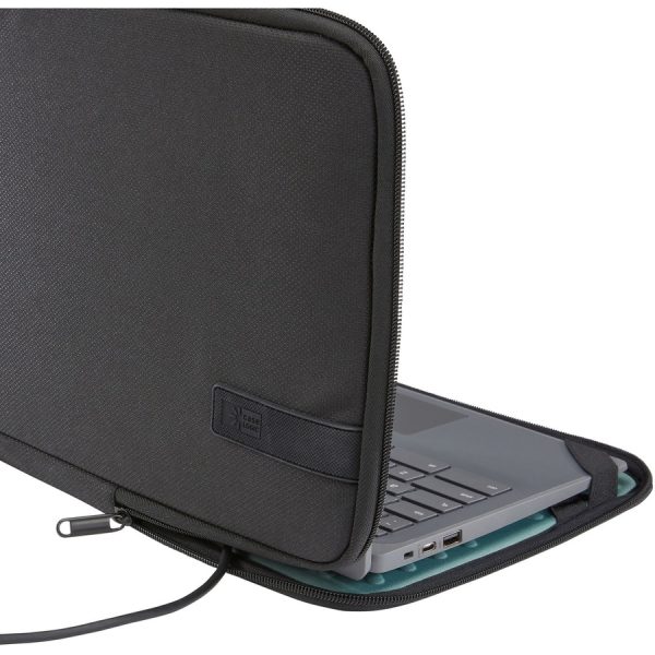 Case Logic Vigil WIS-111 Carrying Case (Sleeve) for 11.6" Chromebook, Notebook - Black - Image 4