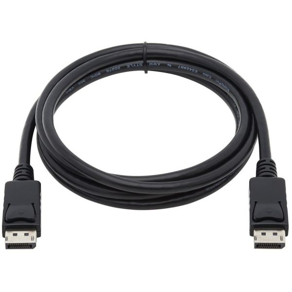 Eaton Tripp Lite Series DisplayPort Cable with Latching Connectors, 4K 60 Hz (M/M), Black, 6 ft. (1.83 m) - Image 2