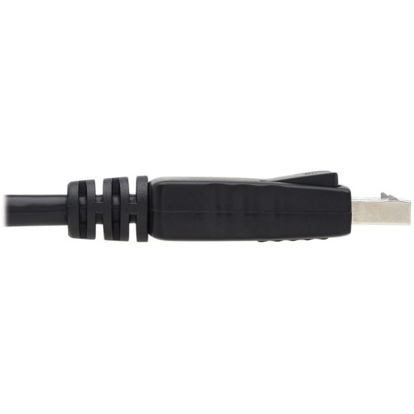 Eaton Tripp Lite Series DisplayPort Cable with Latching Connectors, 4K 60 Hz (M/M), Black, 6 ft. (1.83 m) - Image 4