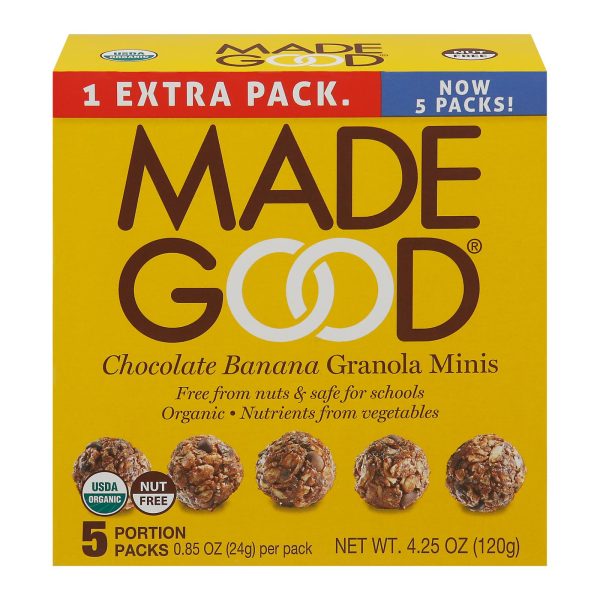 Made Good - Granola Mini Chocolate Ban - Case of 6-5/.85OZ - Image 2