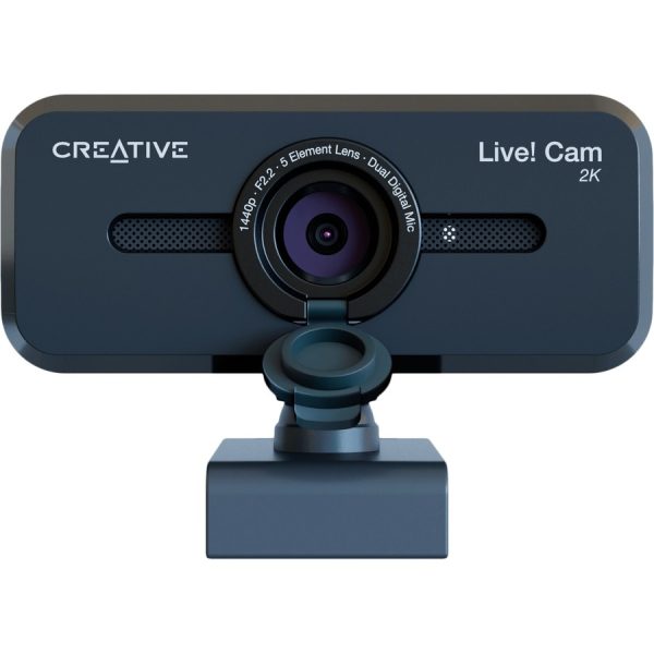 Creative Live! Cam Sync V3 2K QHD USB Webcam with 4X Digital Zoom (4 Zoom Modes from Wide Angle to Narrow Portrait View), Privacy Lens, 2 Mics, for PC and Mac - Image 11