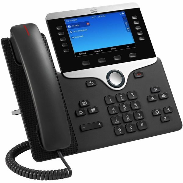 Cisco 8851NR IP Phone - Corded - Corded - Wall Mountable - Charcoal - Image 3