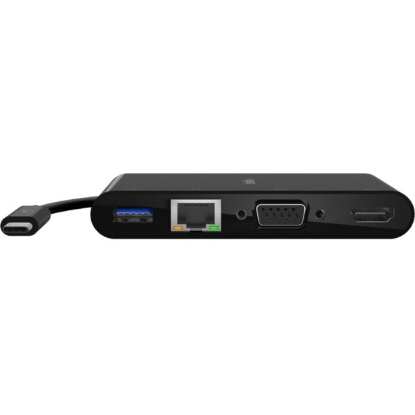 Belkin USB-C Multiport Adapter, USB-C to HDMI - USB A 3.0 - VGA, up to 100W Power Delivery, up 4k Resolution - Image 2