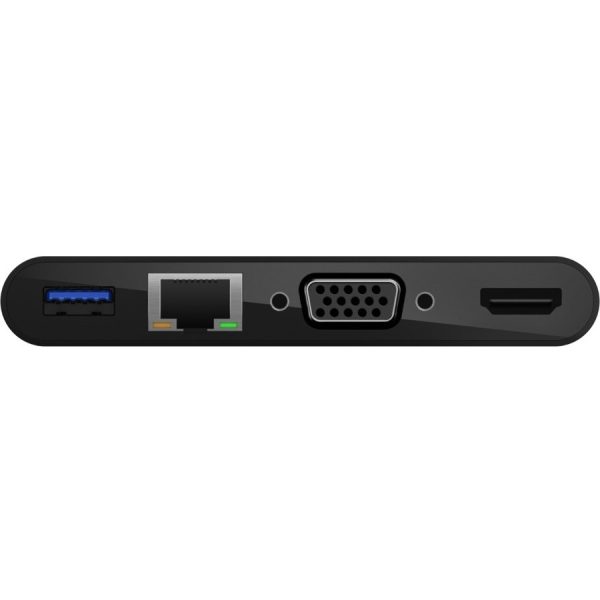 Belkin USB-C Multiport Adapter, USB-C to HDMI - USB A 3.0 - VGA, up to 100W Power Delivery, up 4k Resolution - Image 6