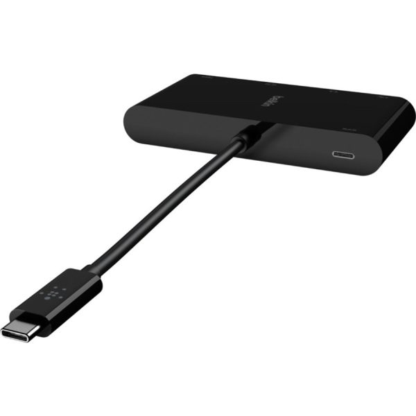 Belkin USB-C Multiport Adapter, USB-C to HDMI - USB A 3.0 - VGA, up to 100W Power Delivery, up 4k Resolution - Image 7